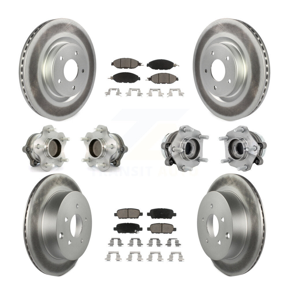 Transit Auto KBB-131641 Wheel Bearing and Hub Assembly for 2019-2024 Nissan Murano - Front and Rear product image