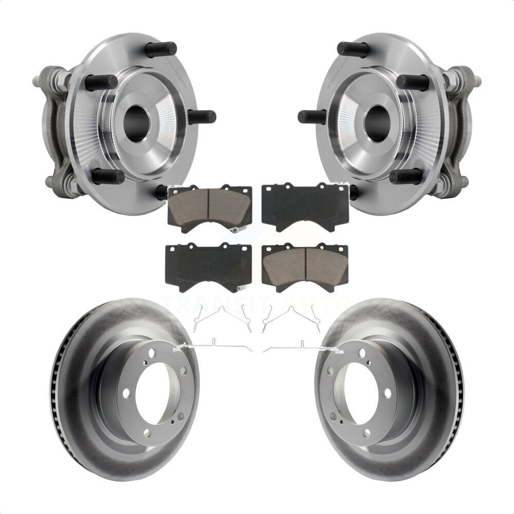 Transit Auto KBB-131645 Wheel Bearing and Hub Assembly for 2007-2022 Toyota Sequoia, Toyota Tundra - Front product image