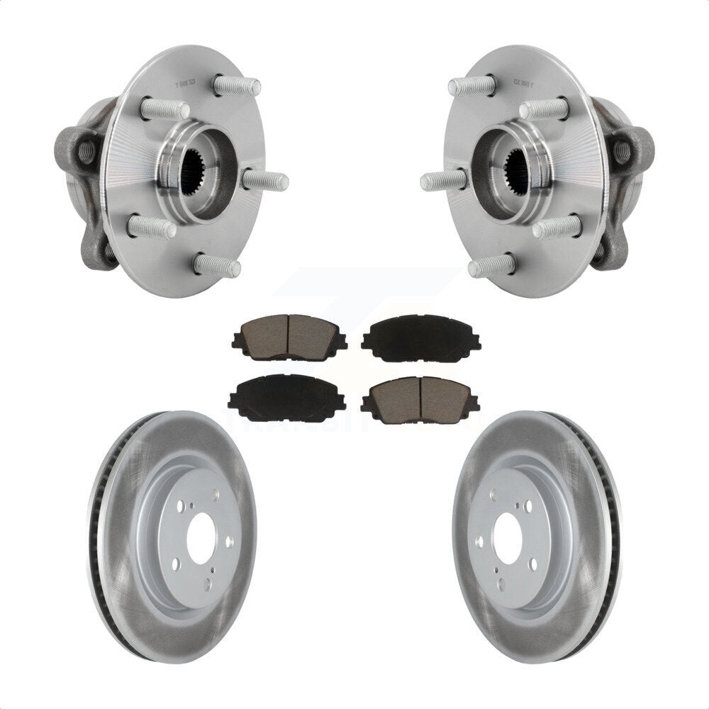 Transit Auto KBB-131653 Wheel Bearing and Hub Assembly for 2019-2024 Toyota C-HR, Lexus UX200, Lexus UX250h - Front product image