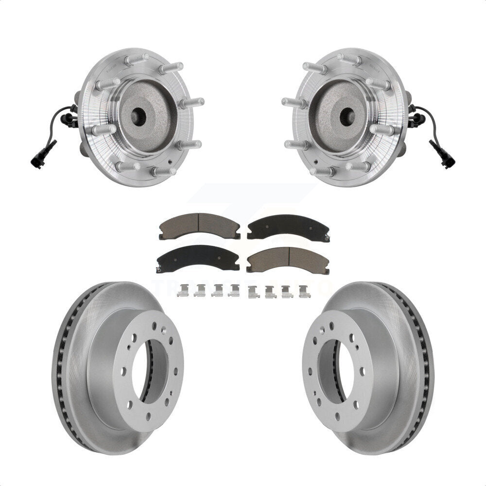 Transit Auto KBB-131656 Wheel Bearing and Hub Assembly for 2011-2019 Chevrolet Silverado 3500 HD, GMC Sierra 3500 HD - Front product image