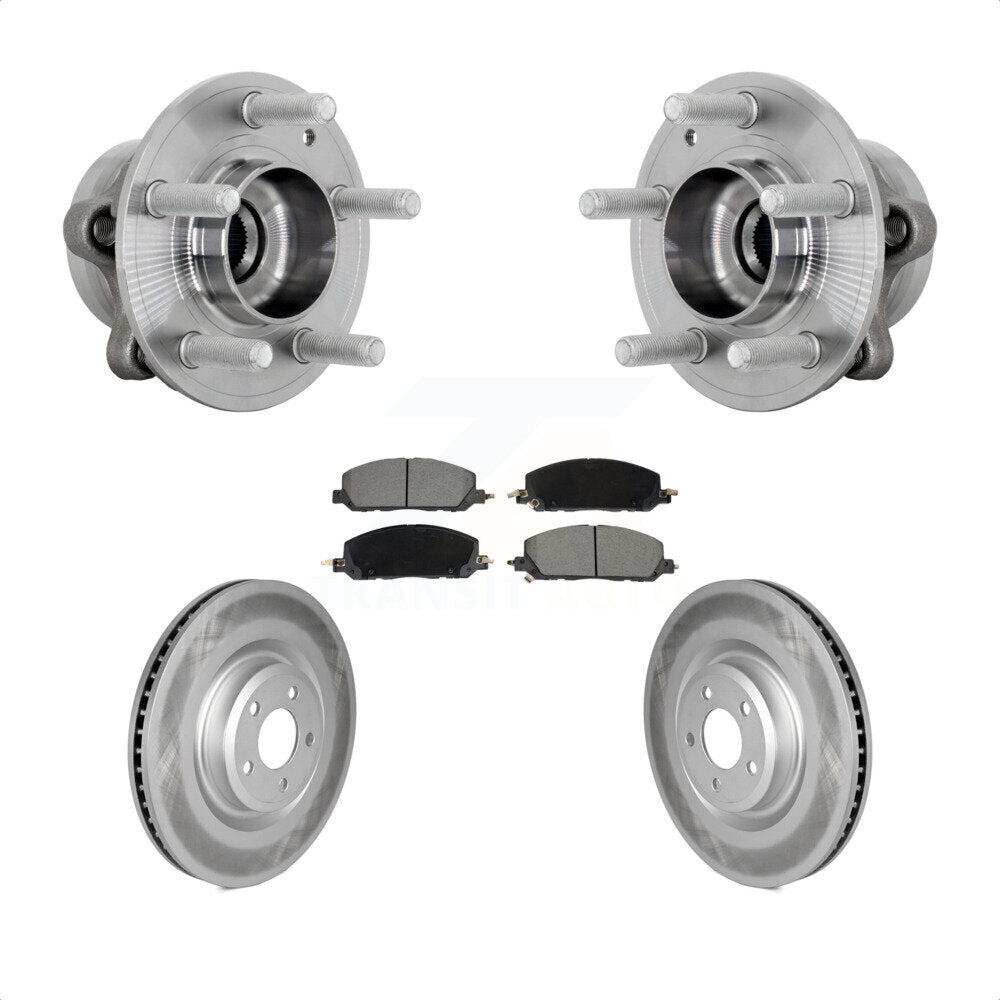 Transit Auto KBB-131673 Wheel Bearing and Hub Assembly for 2020-2023 Ford Explorer, Ford Police Interceptor Utility, Lincoln Aviator - Front product image
