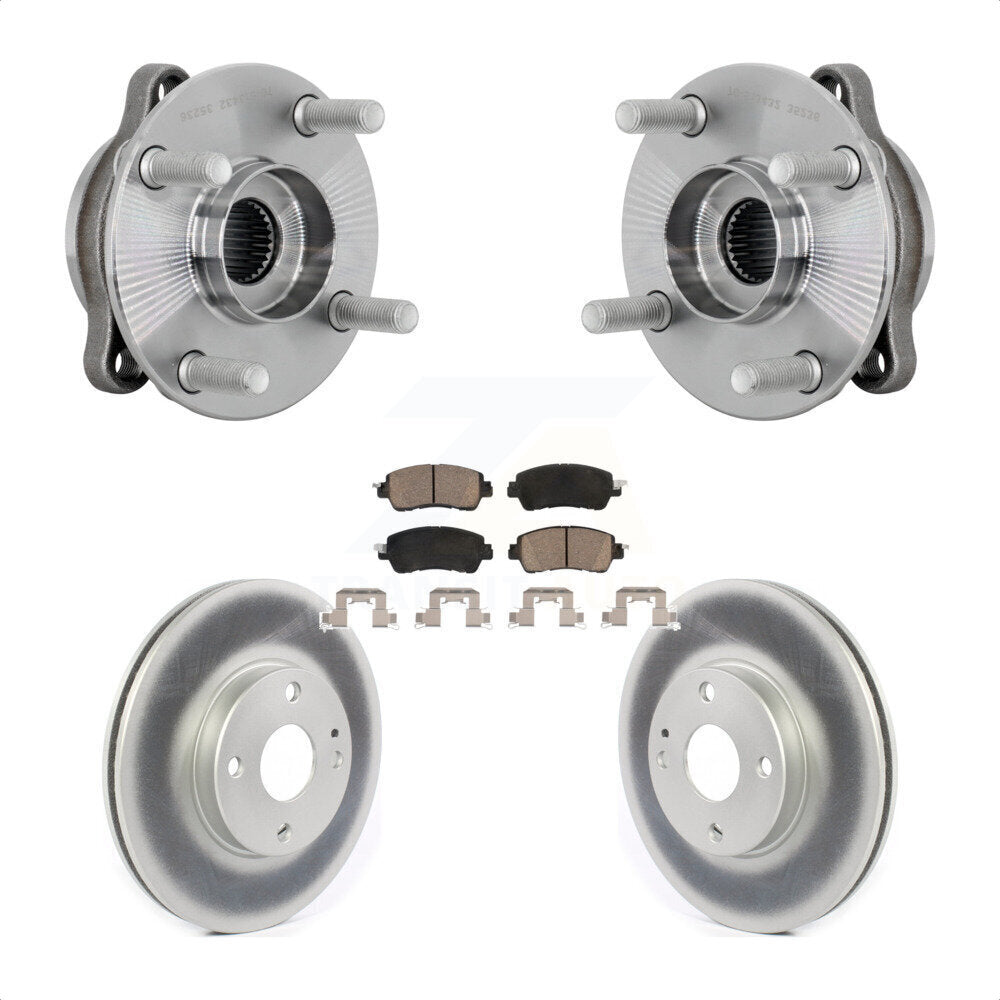 Transit Auto KBB-131676 Wheel Bearing and Hub Assembly for 2016-2020 Toyota Yaris, Toyota Yaris iA, Scion iA - Front product image