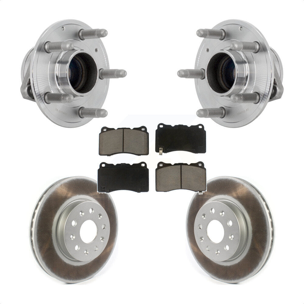 Transit Auto KBB-131678 Wheel Bearing and Hub Assembly for 2015-2022 Chevrolet Camaro, Cadillac CTS, Cadillac CT6 - Front product image