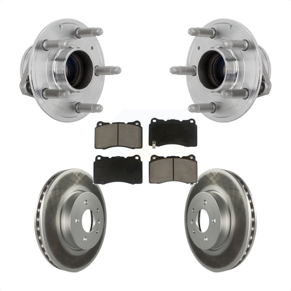 Transit Auto KBB-131681 Wheel Bearing and Hub Assembly for 2013-2019 Cadillac ATS - Front product image