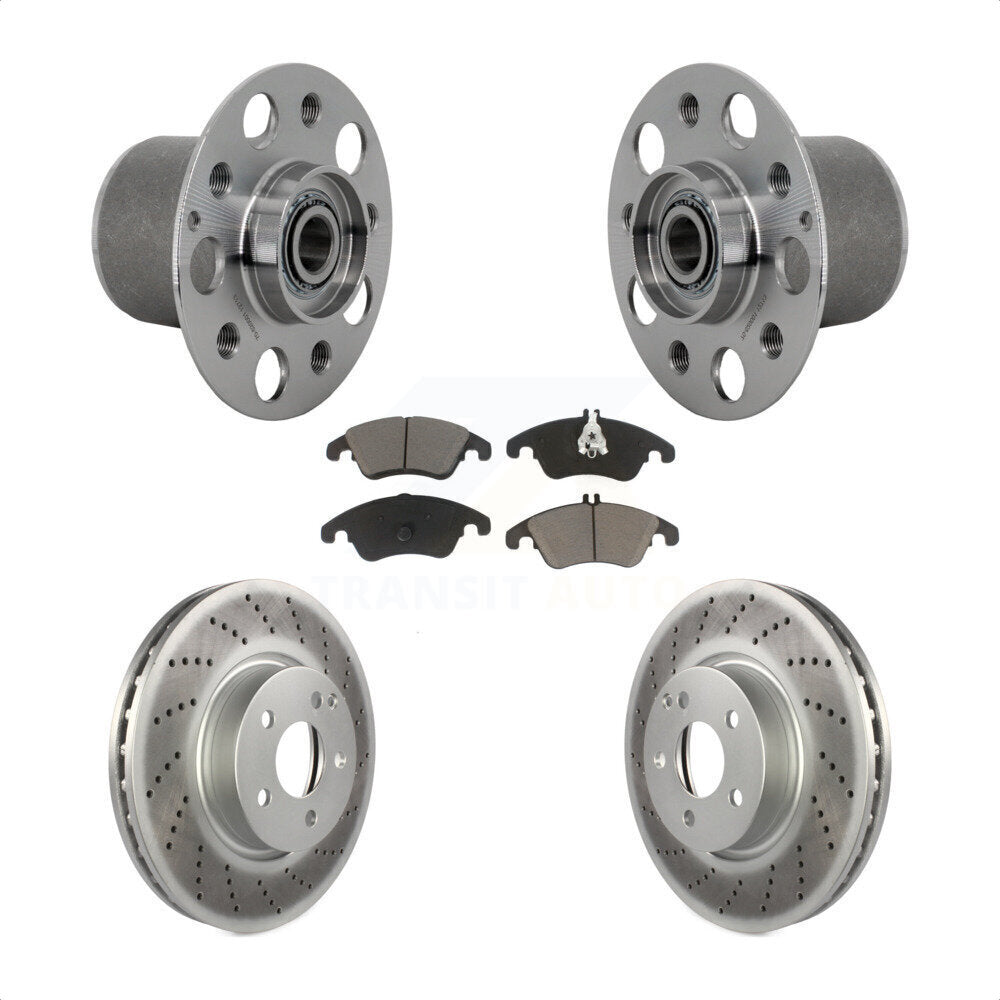 Transit Auto KBB-131686 Wheel Bearing and Hub Assembly for 2010-2016 Mercedes-Benz E400, Mercedes-Benz E250, Mercedes-Benz E350 - Front product image