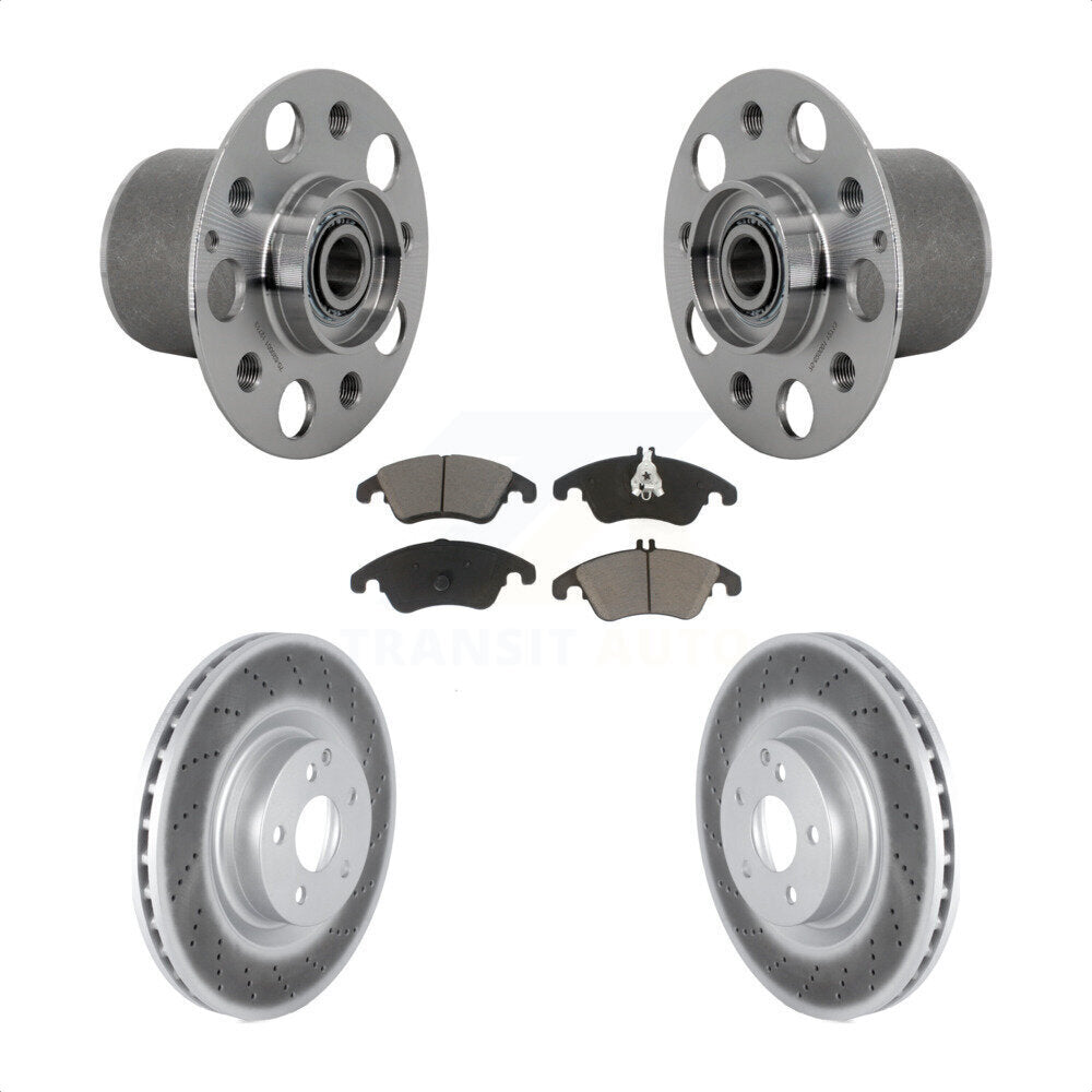 Transit Auto KBB-131689 Wheel Bearing and Hub Assembly for 2010-2016 Mercedes-Benz E400, Mercedes-Benz E550 - Front product image