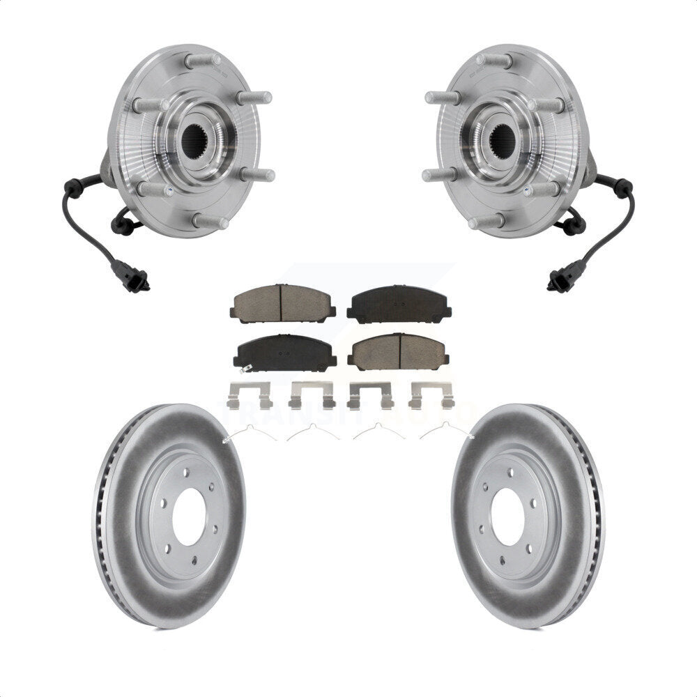Transit Auto KBB-131697 Wheel Bearing and Hub Assembly for 2017-2023 Nissan TITAN - Front product image