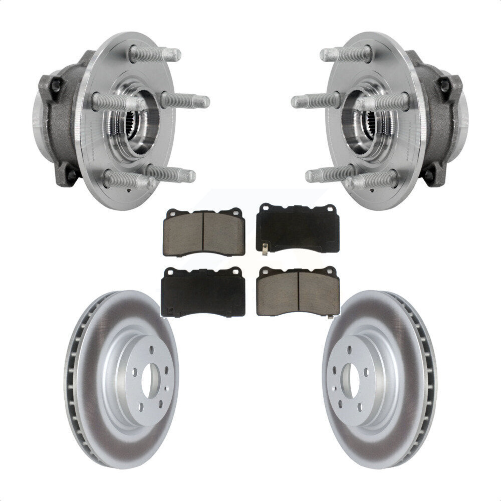 Transit Auto KBB-131698 Wheel Bearing and Hub Assembly for 2012-2019 Tesla X, Tesla S - Front product image
