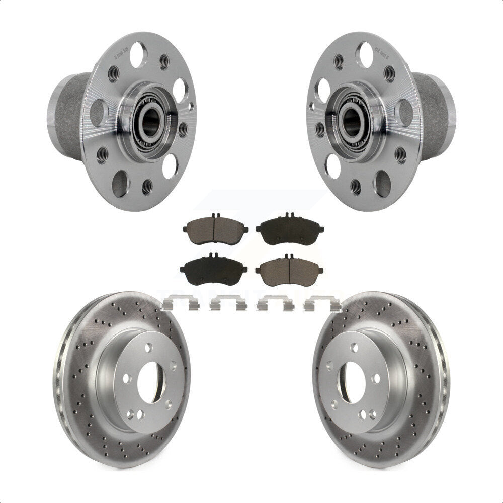 Transit Auto KBB-131699 Wheel Bearing and Hub Assembly for 2008-2015 Mercedes-Benz C250, Mercedes-Benz C300 - Front product image