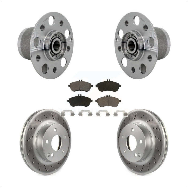 Transit Auto KBB-131699 Wheel Bearing and Hub Assembly for 2008-2015 Mercedes-Benz C250, Mercedes-Benz C300 - Front product image