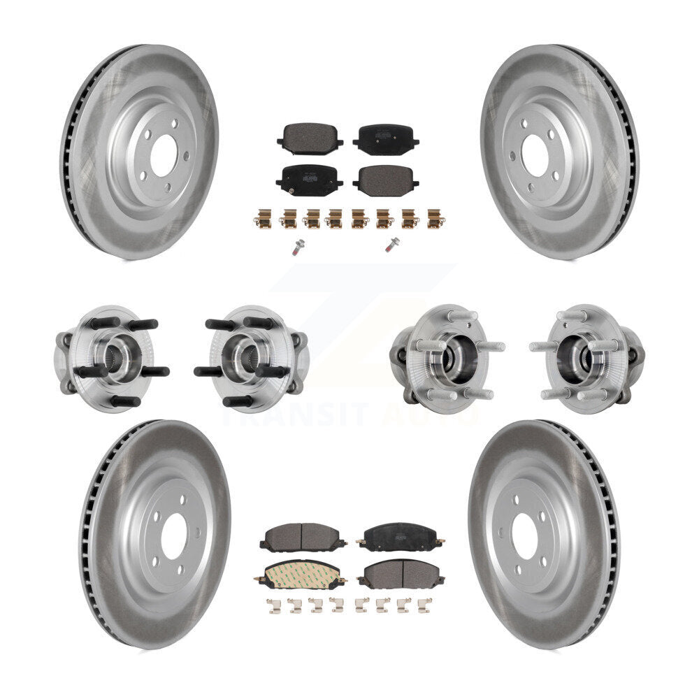 Transit Auto KBB-131725 Wheel Bearing and Hub Assembly for 2020-2022 Ford Police Interceptor Utility, Lincoln Aviator - Front and Rear product image