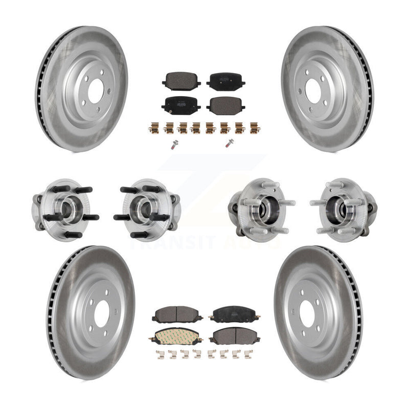 Transit Auto KBB-131725 Wheel Bearing and Hub Assembly for 2020-2022 Ford Police Interceptor Utility, Lincoln Aviator - Front and Rear product image