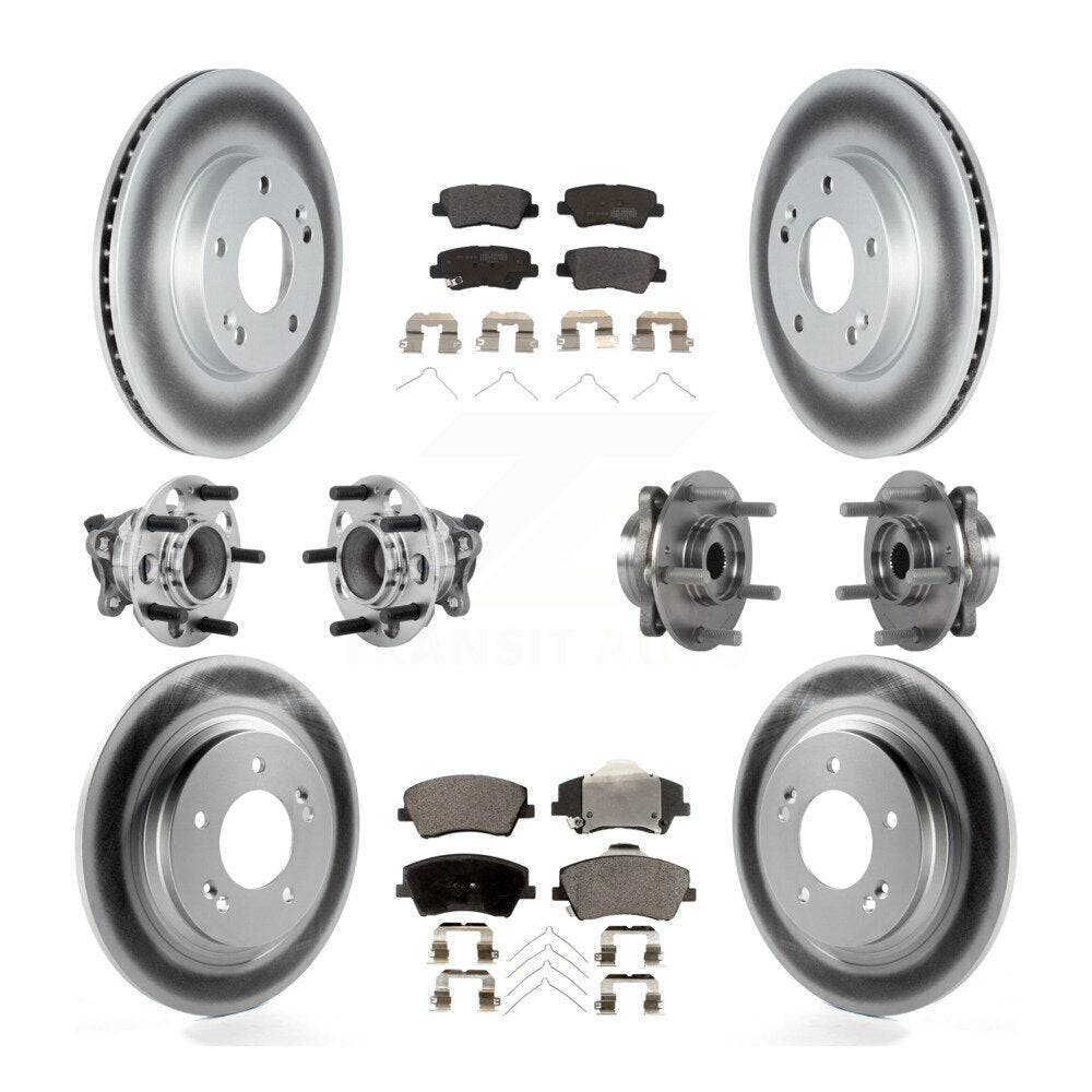 Transit Auto KBB-131726 Wheel Bearing and Hub Assembly for 2017-2019 Hyundai Ioniq - Front and Rear product image
