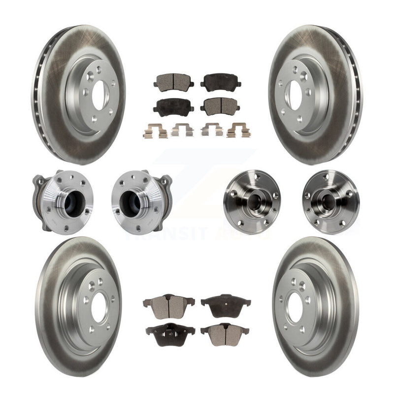 Transit Auto KBB-131731 Wheel Bearing and Hub Assembly for 2008 Volvo V70 - Front and Rear product image