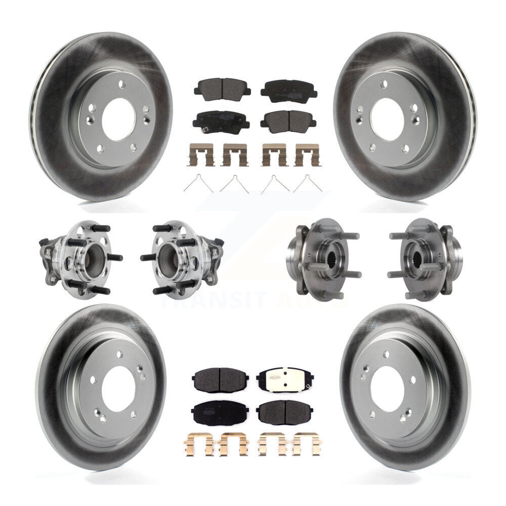 Transit Auto KBB-131780 Wheel Bearing and Hub Assembly for 2018-2019 Hyundai Elantra GT - Front and Rear product image