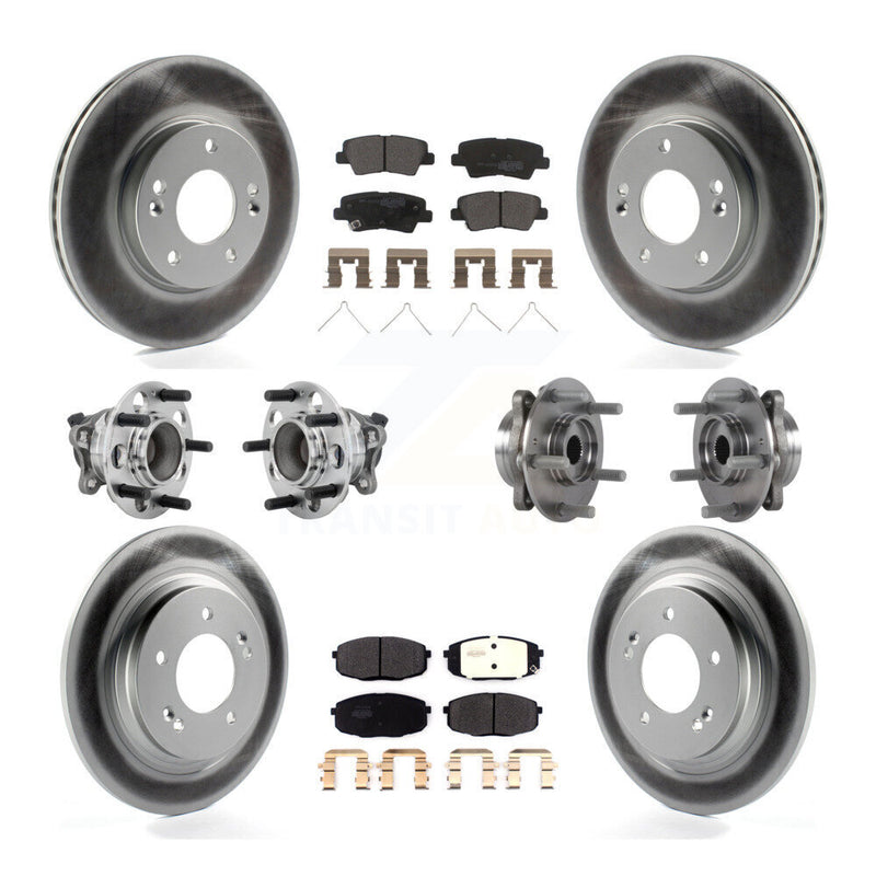 Transit Auto KBB-131780 Wheel Bearing and Hub Assembly for 2018-2019 Hyundai Elantra GT - Front and Rear product image