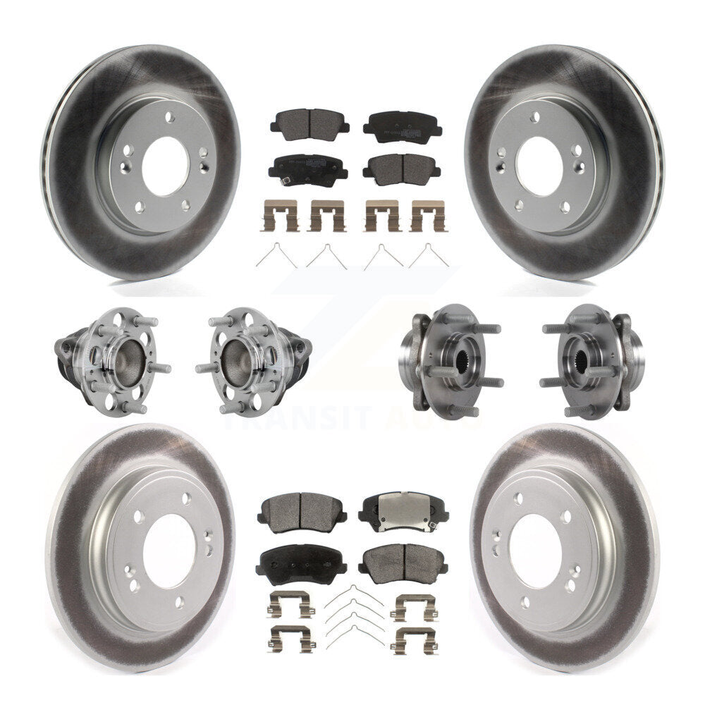 Transit Auto KBB-131782 Wheel Bearing and Hub Assembly for 2019-2021 Hyundai Veloster - Front and Rear product image