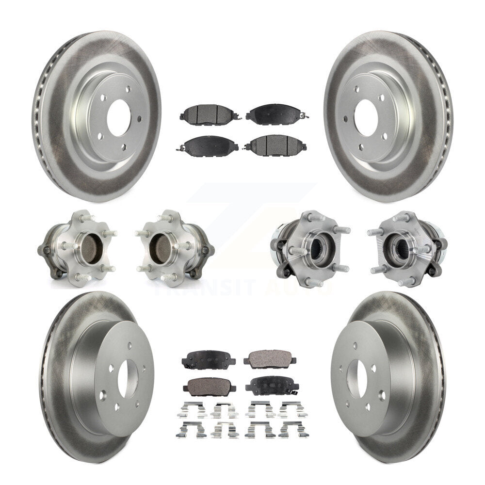 Transit Auto KBB-131791 Wheel Bearing and Hub Assembly for 2019-2024 Nissan Murano - Front and Rear product image