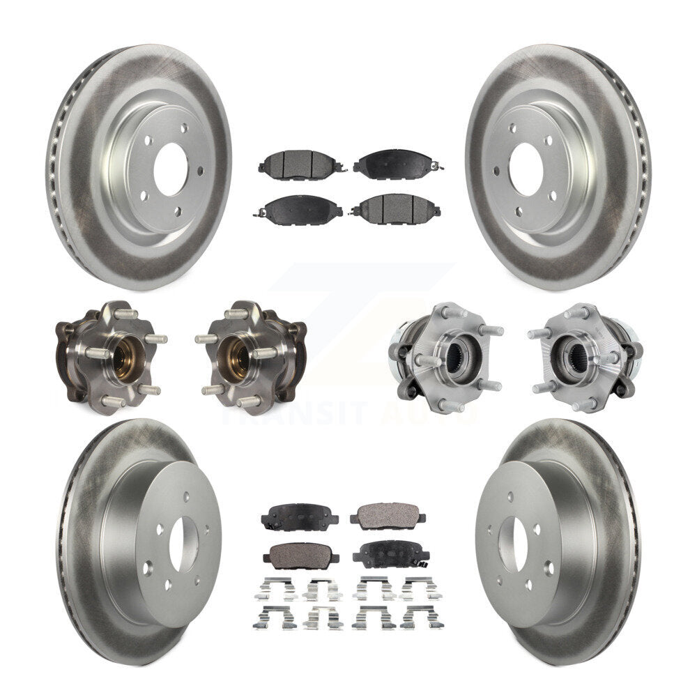 Transit Auto KBB-131792 Wheel Bearing and Hub Assembly for 2019-2023 Nissan Murano - Front and Rear product image