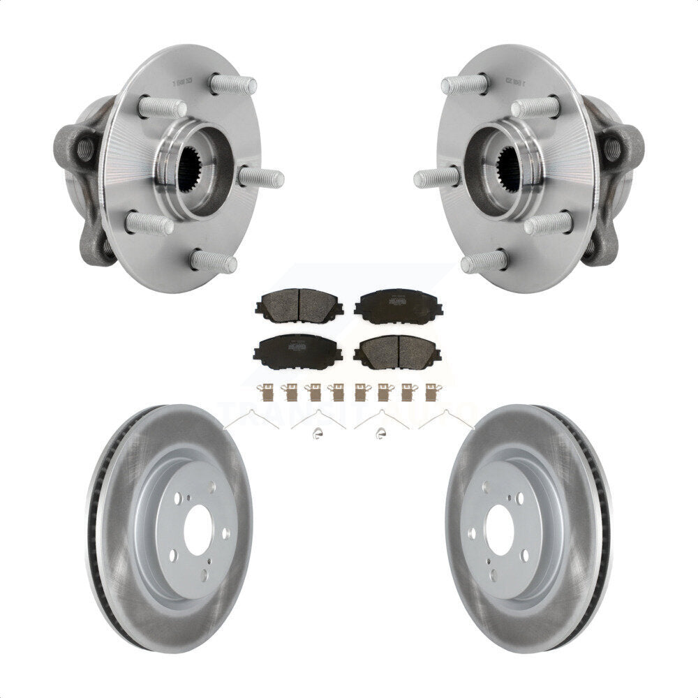 Transit Auto KBB-131805 Wheel Bearing and Hub Assembly for 2019-2024 Toyota C-HR, Lexus UX200, Lexus UX250h - Front product image