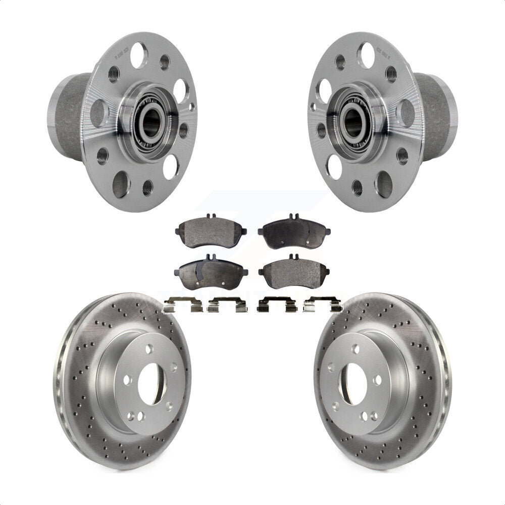 Transit Auto KBB-131808 Wheel Bearing and Hub Assembly for 2008-2015 Mercedes-Benz C250, Mercedes-Benz C300 - Front product image