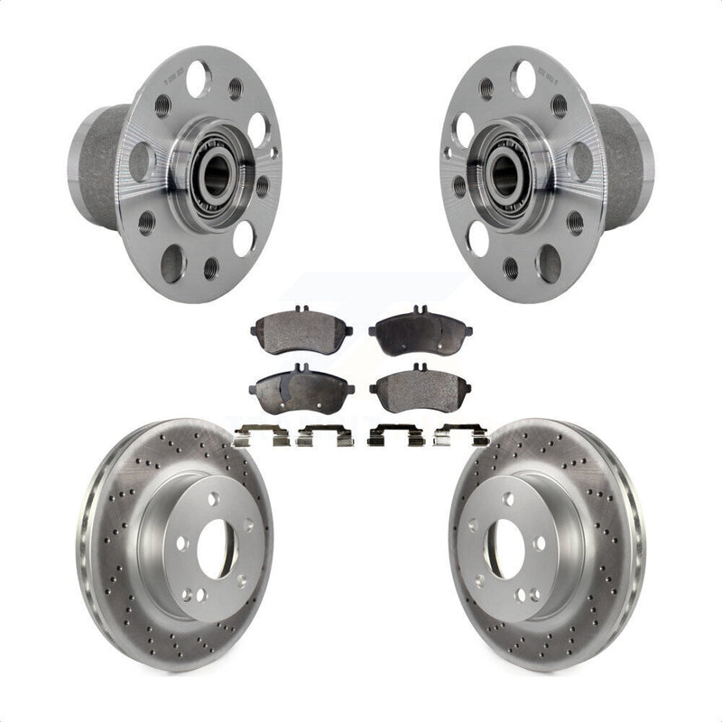 Transit Auto KBB-131808 Wheel Bearing and Hub Assembly for 2008-2015 Mercedes-Benz C250, Mercedes-Benz C300 - Front product image