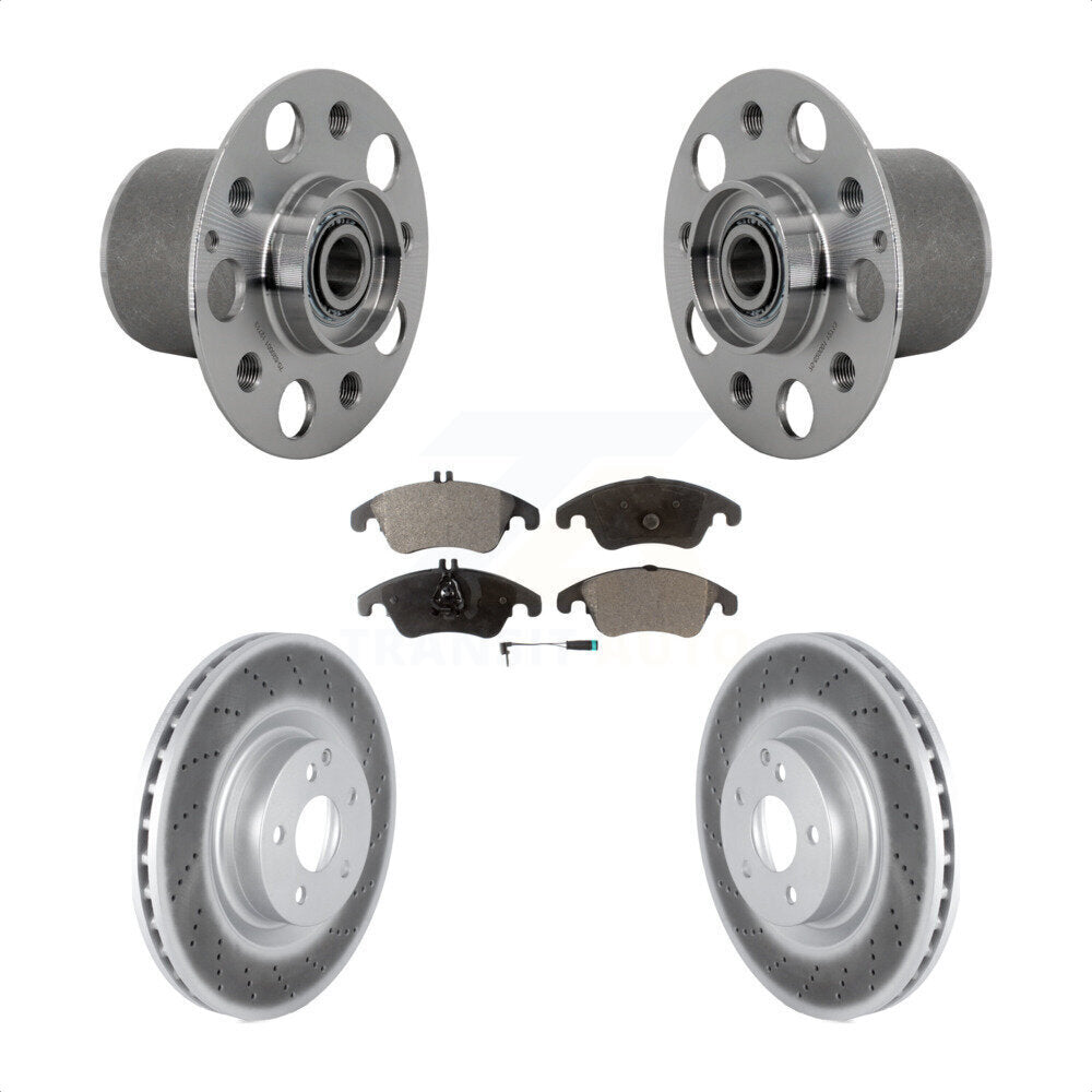 Transit Auto KBB-131813 Wheel Bearing and Hub Assembly for 2010-2016 Mercedes-Benz E400, Mercedes-Benz E550 - Front product image