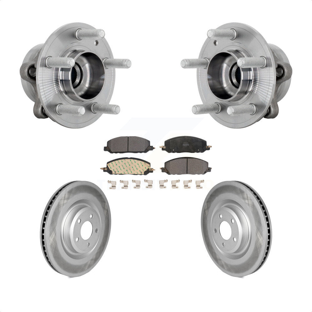 Transit Auto KBB-131819 Wheel Bearing and Hub Assembly for 2020-2023 Ford Explorer, Ford Police Interceptor Utility, Lincoln Aviator - Front product image