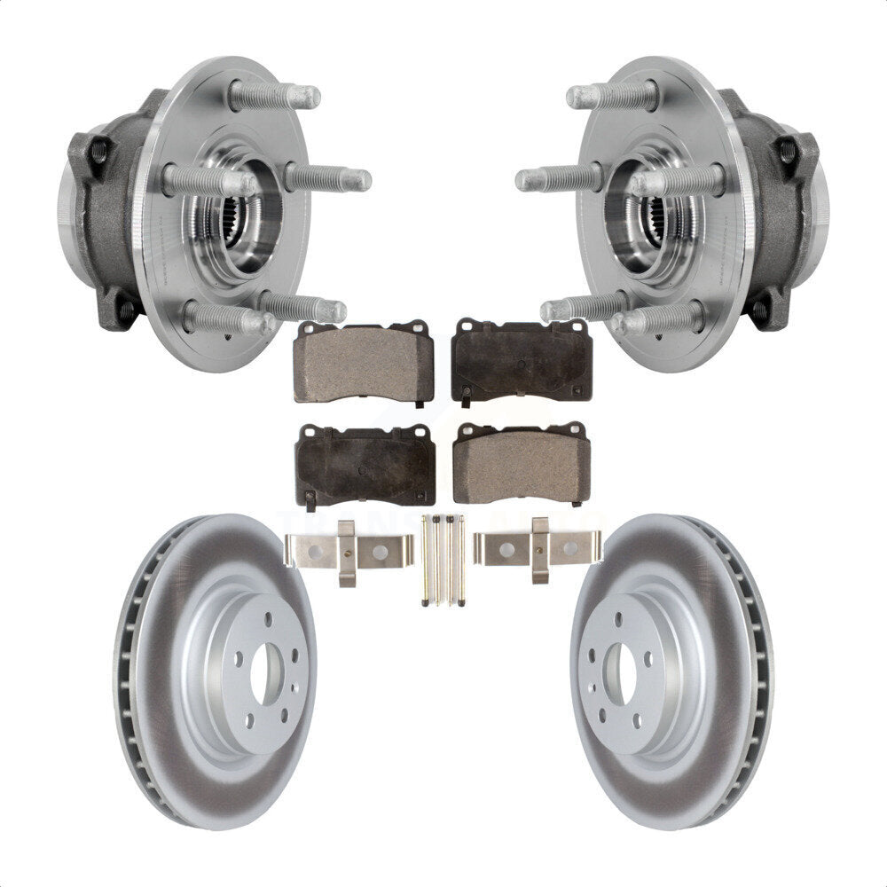Transit Auto KBB-131824 Wheel Bearing and Hub Assembly for 2012-2019 Tesla X, Tesla S - Front product image