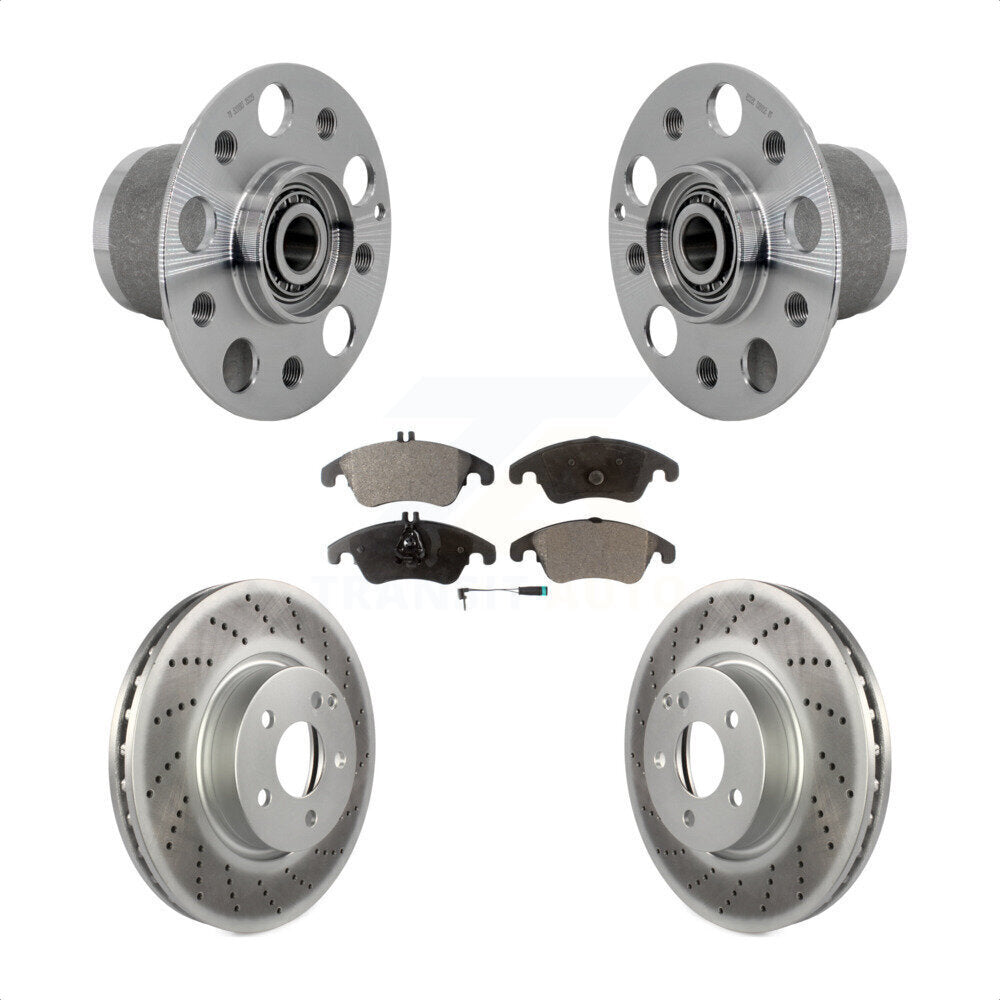Transit Auto KBB-131851 Wheel Bearing and Hub Assembly for 2008-2019 Mercedes-Benz SLC300, Mercedes-Benz E350, Mercedes-Benz C350 & more - Front product image