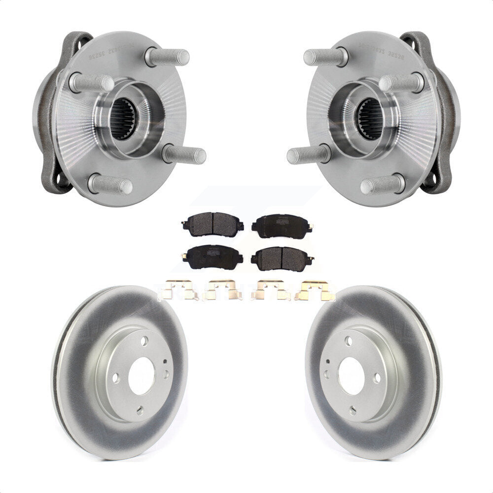 Transit Auto KBB-131855 Wheel Bearing and Hub Assembly for 2016-2020 Toyota Yaris, Toyota Yaris iA, Scion iA - Front product image