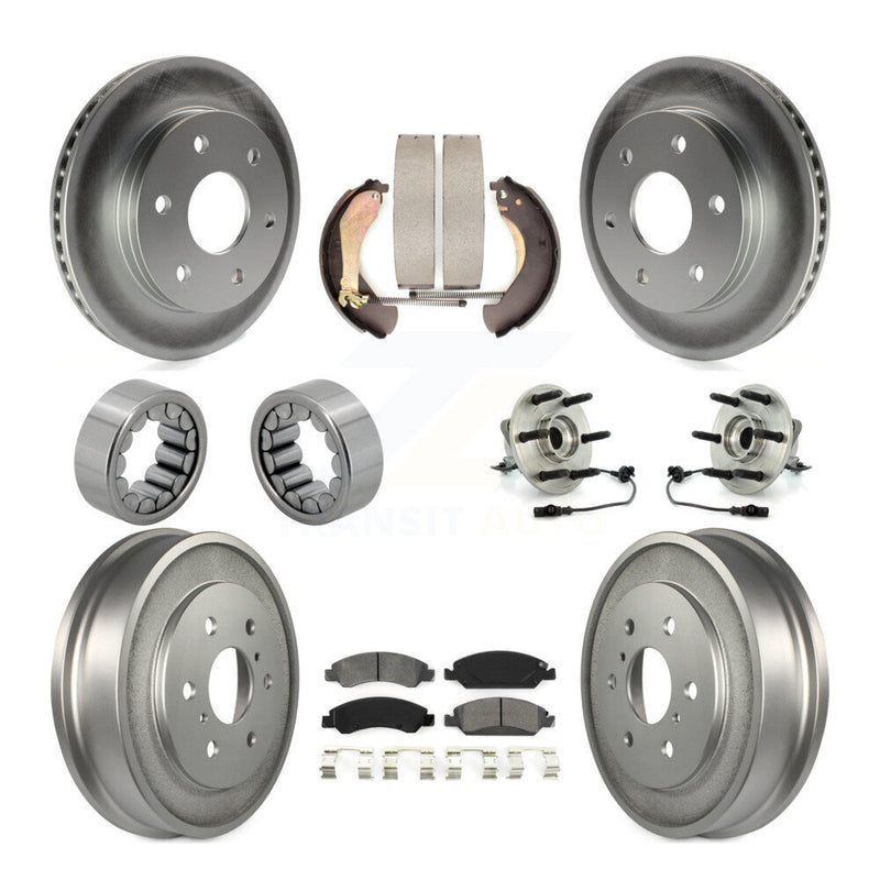 Transit Auto KBB-131866 Wheel Bearing and Hub Assembly for 2007 GMC Sierra 1500 - Front and Rear product image