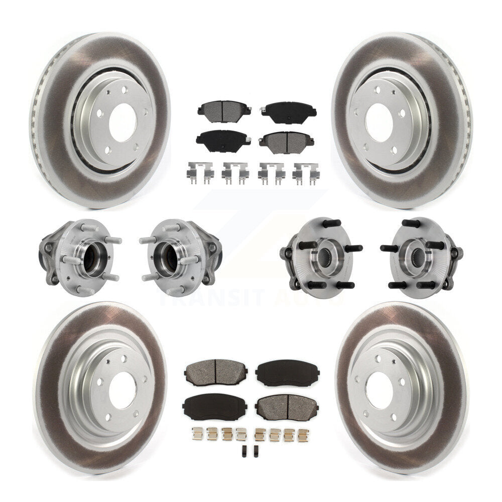Transit Auto KBB-131873 Wheel Bearing and Hub Assembly for 2016-2021 Mazda CX-9 - Front and Rear product image