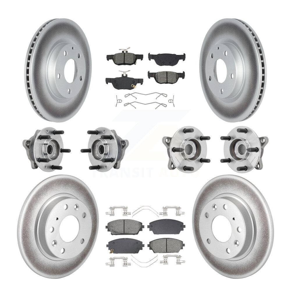 Transit Auto KBB-131877 Wheel Bearing and Hub Assembly for 2021-2022 Mazda 3 - Front and Rear product image