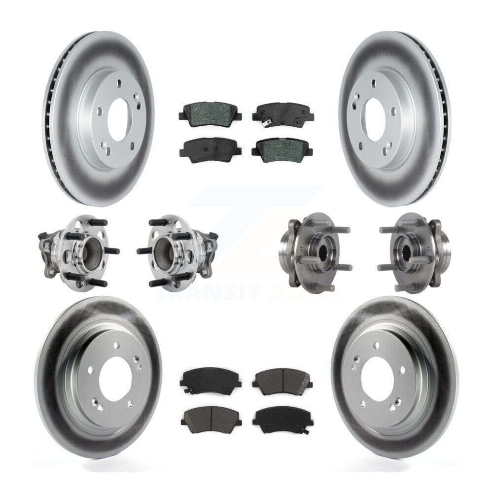 Transit Auto KBB-131878 Wheel Bearing and Hub Assembly for 2017-2019 Hyundai Ioniq - Front and Rear product image