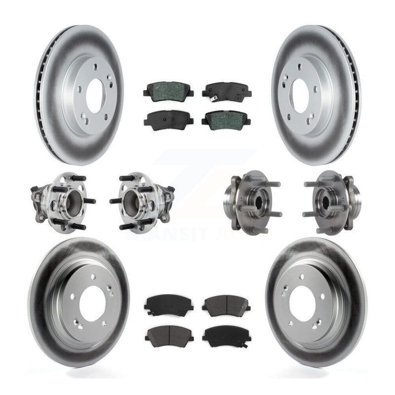 Transit Auto KBB-131878 Wheel Bearing and Hub Assembly for 2017-2019 Hyundai Ioniq - Front and Rear product image