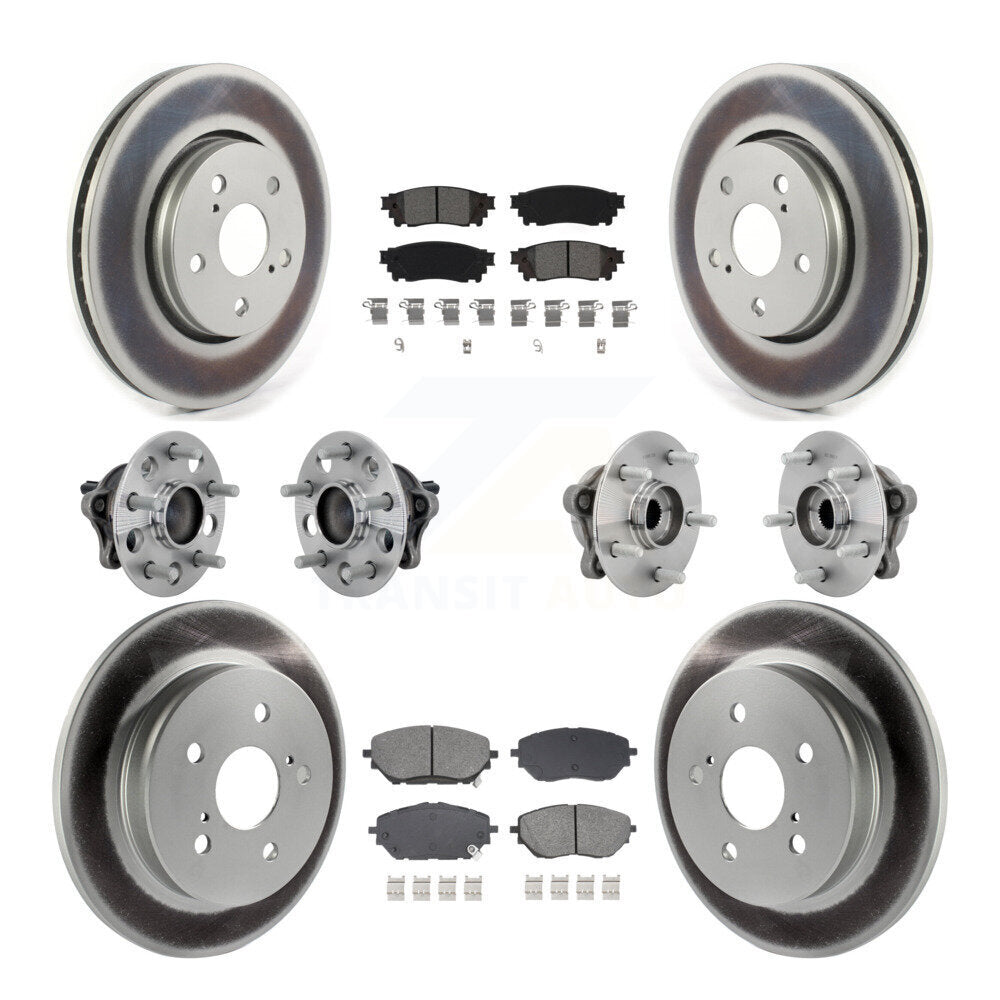 Transit Auto KBB-131880 Wheel Bearing and Hub Assembly for 2018 Toyota C-HR - Front and Rear product image