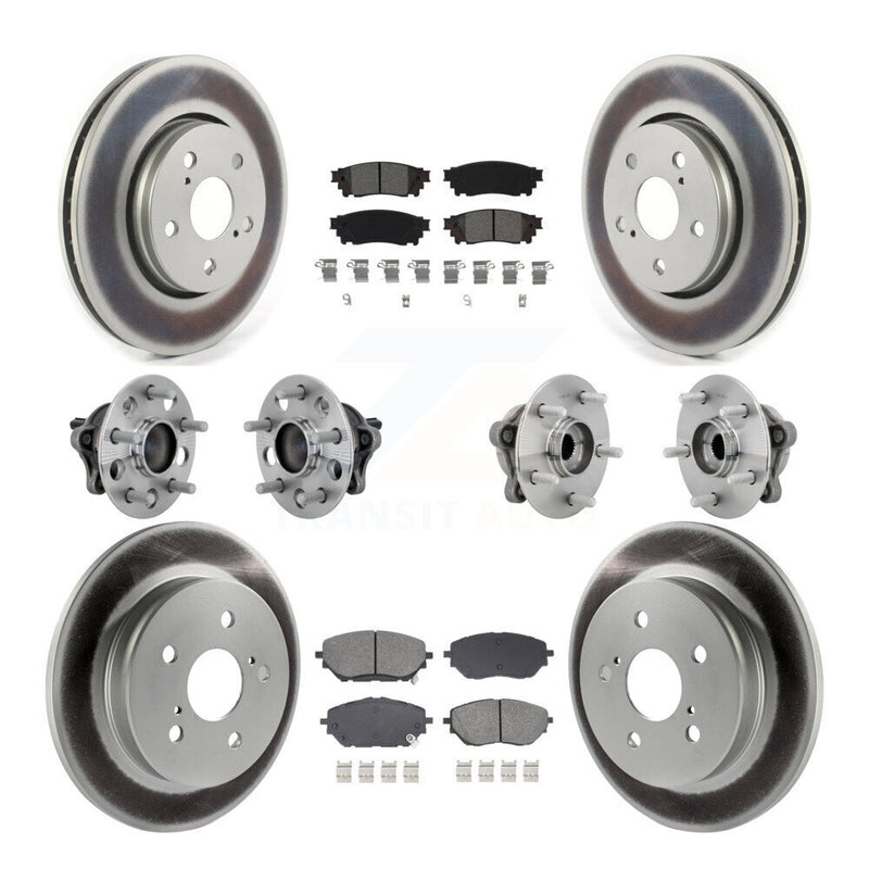 Transit Auto KBB-131880 Wheel Bearing and Hub Assembly for 2018 Toyota C-HR - Front and Rear product image