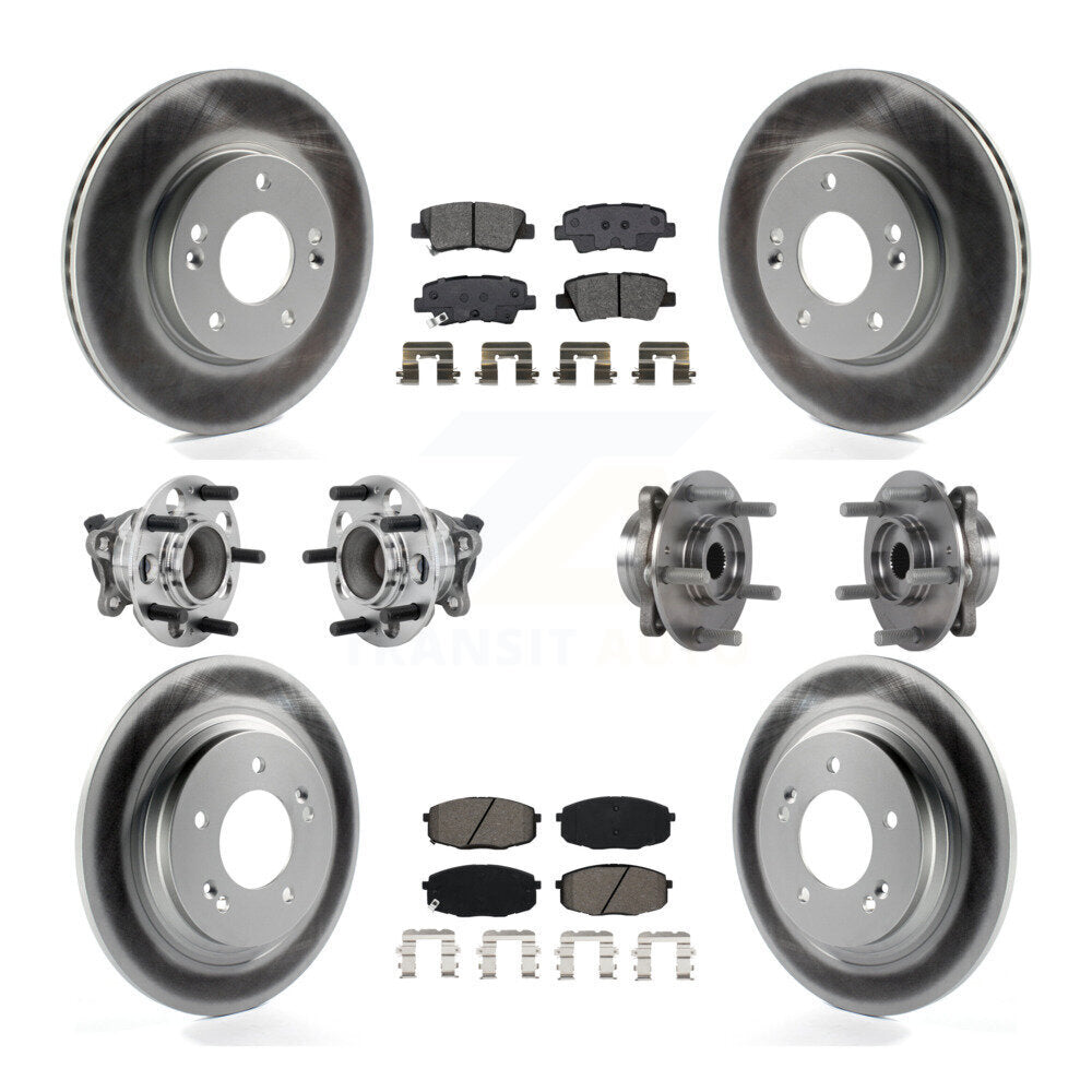 Transit Auto KBB-131881 Wheel Bearing and Hub Assembly for 2018-2019 Hyundai Elantra GT - Front and Rear product image