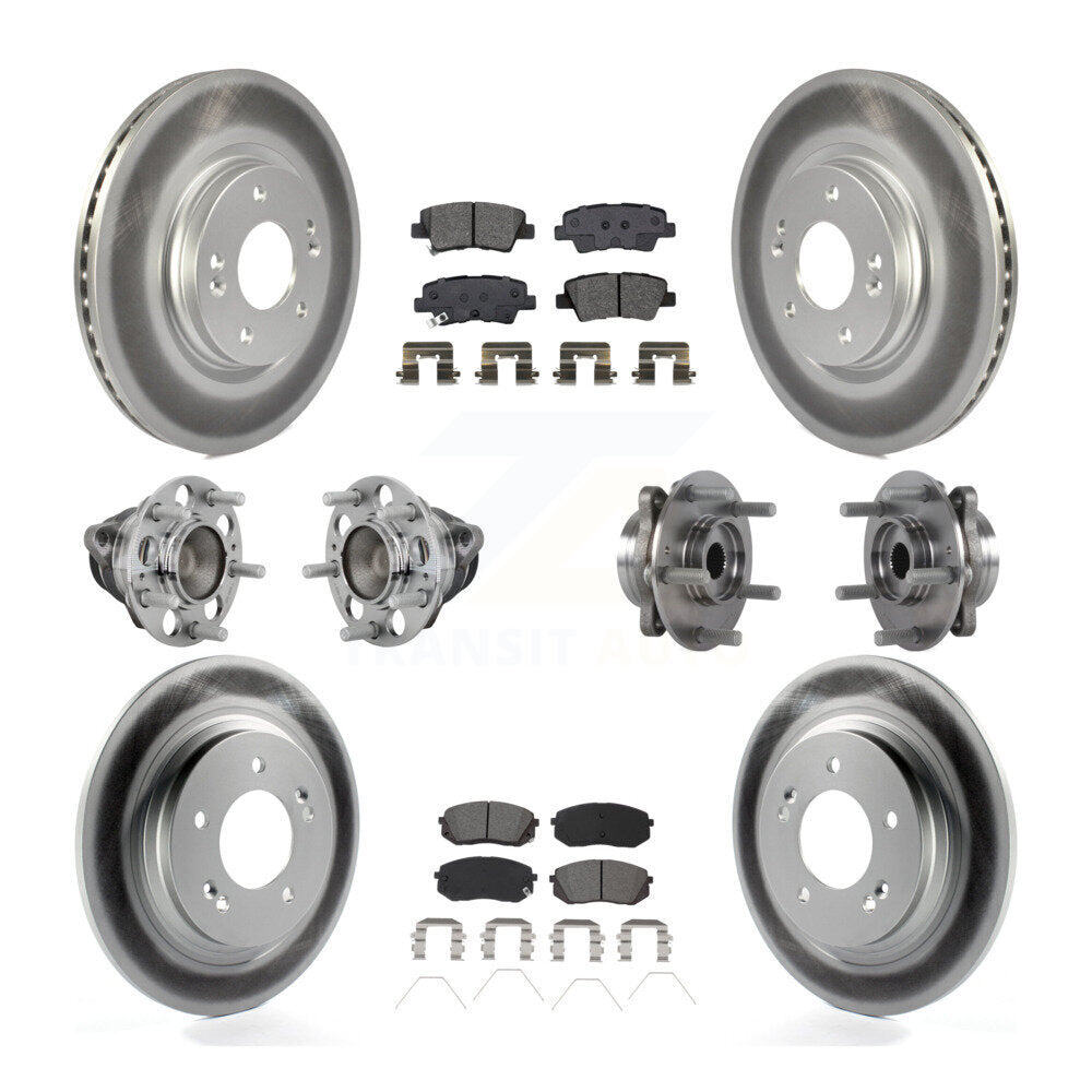 Transit Auto KBB-131883 Wheel Bearing and Hub Assembly for 2018-2020 Hyundai Elantra GT - Front and Rear product image