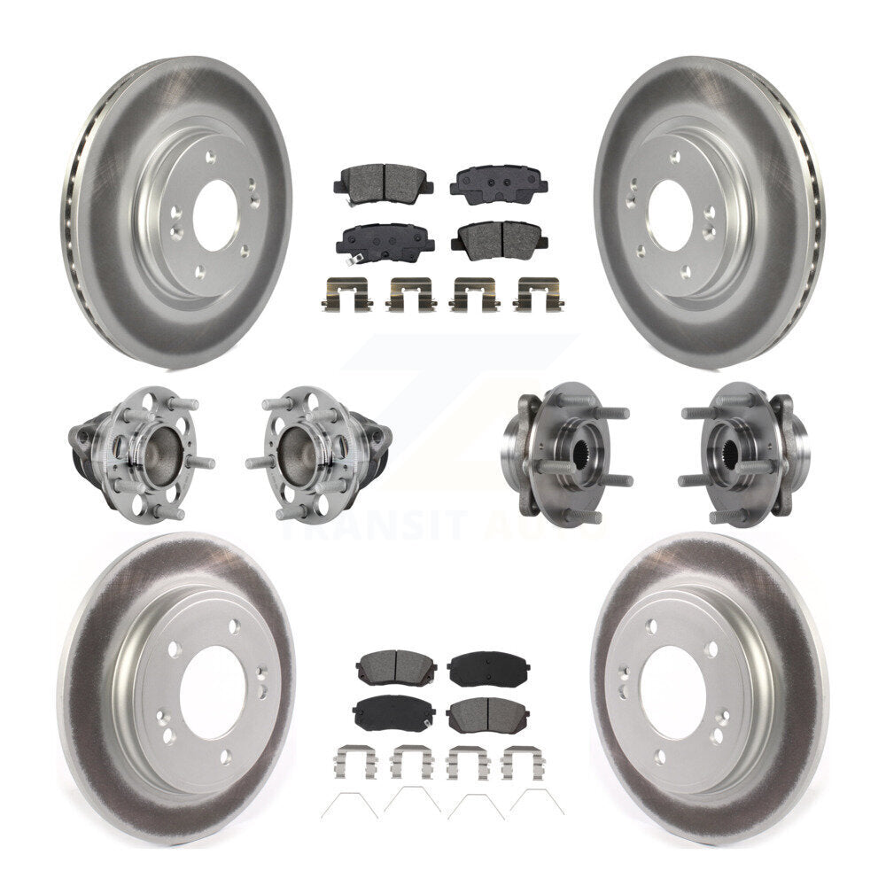 Transit Auto KBB-131885 Wheel Bearing and Hub Assembly for 2019-2023 Kia Forte, Hyundai Veloster - Front and Rear product image