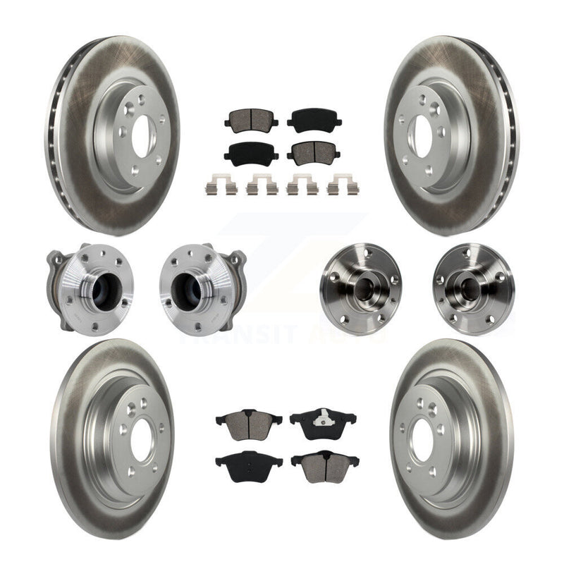 Transit Auto KBB-131901 Wheel Bearing and Hub Assembly for 2008 Volvo V70 - Front and Rear product image