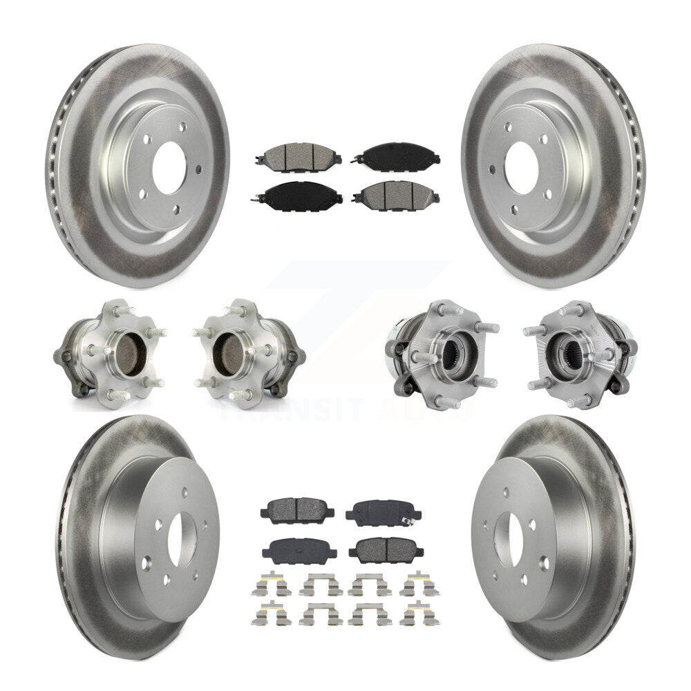 Transit Auto KBB-131928 Wheel Bearing and Hub Assembly for 2019-2024 Nissan Murano - Front and Rear product image
