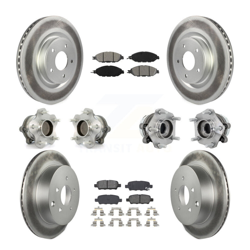Transit Auto KBB-131928 Wheel Bearing and Hub Assembly for 2019-2024 Nissan Murano - Front and Rear product image