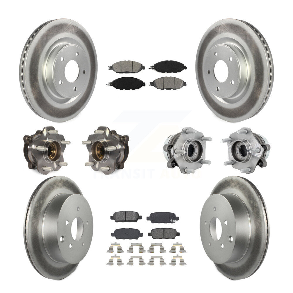 Transit Auto KBB-131929 Wheel Bearing and Hub Assembly for 2019-2023 Nissan Murano - Front and Rear product image