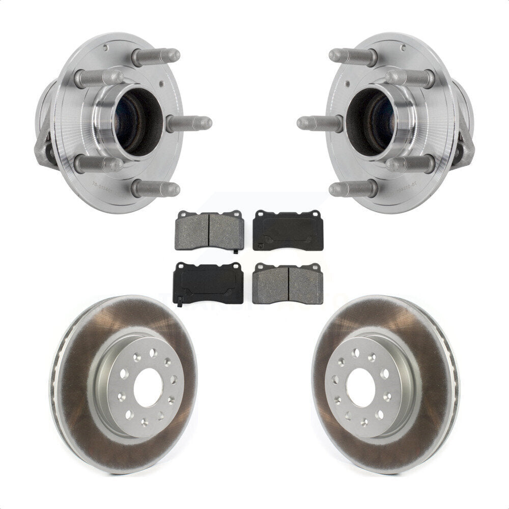 Transit Auto KBB-131937 Wheel Bearing and Hub Assembly for 2015-2022 Chevrolet Camaro, Cadillac CTS, Cadillac CT6 - Front product image