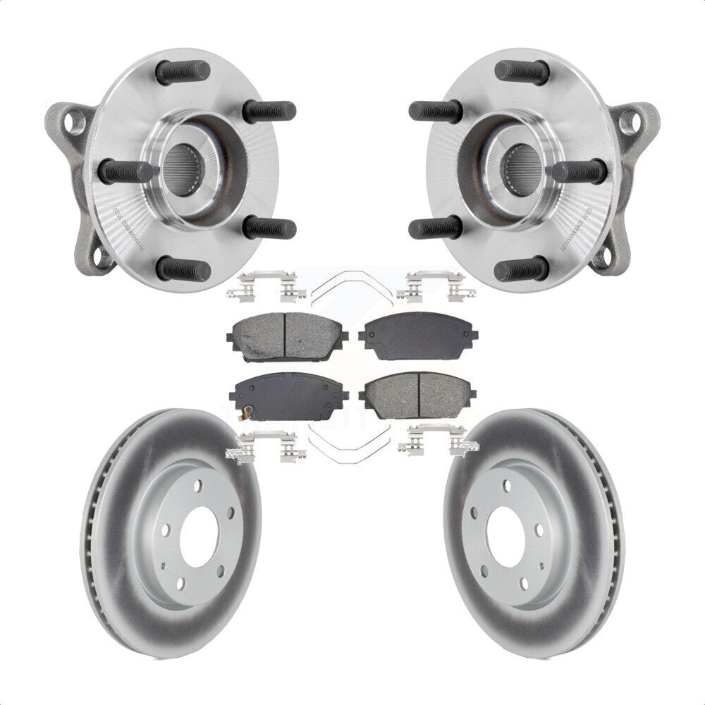 Transit Auto KBB-131939 Wheel Bearing and Hub Assembly for 2021-2022 Mazda 3 - Front product image