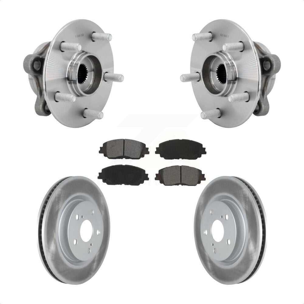 Transit Auto KBB-131950 Wheel Bearing and Hub Assembly for 2019-2024 Toyota C-HR, Lexus UX200, Lexus UX250h - Front product image