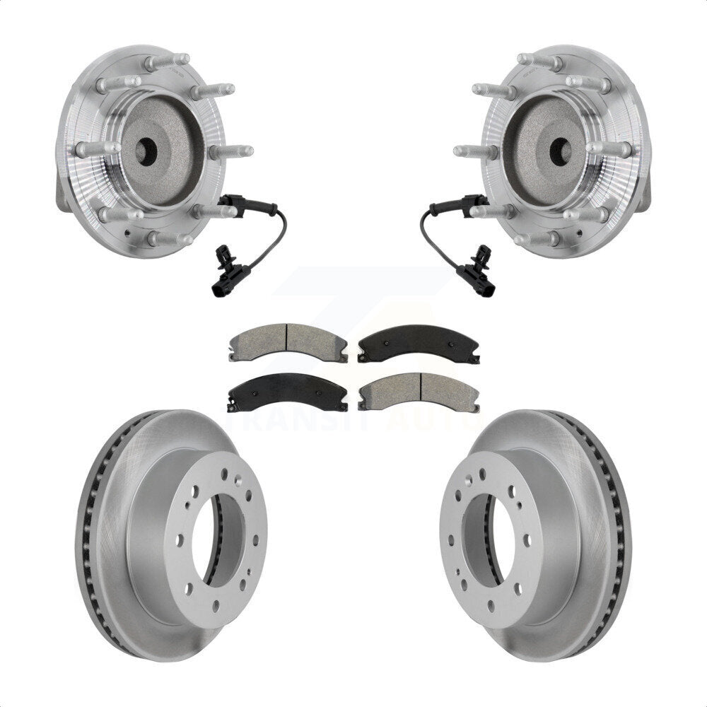 Transit Auto KBB-131961 Wheel Bearing and Hub Assembly for 2011-2019 Chevrolet Silverado 2500 HD, Chevrolet Silverado 3500 HD, GMC Sierra 2500 HD & more - Front product image