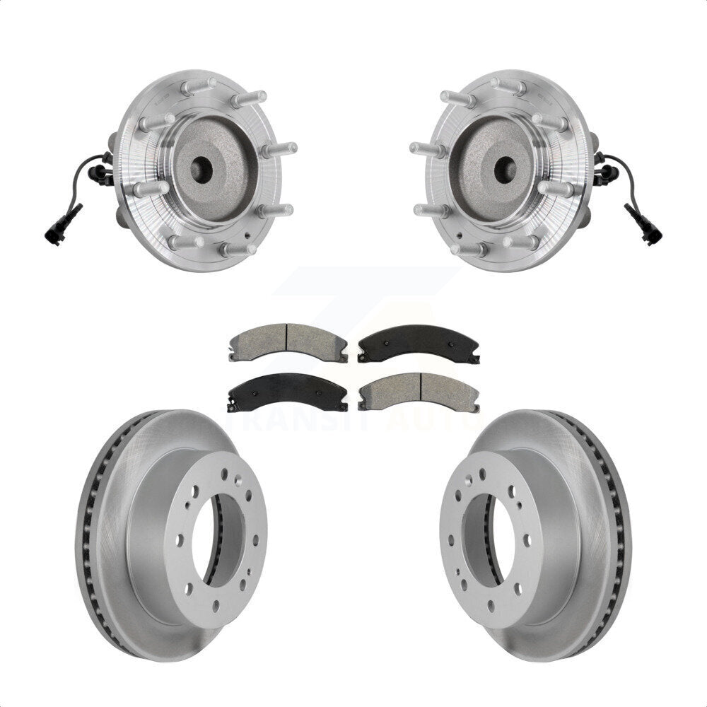 Transit Auto KBB-131962 Wheel Bearing and Hub Assembly for 2011-2019 Chevrolet Silverado 3500 HD, GMC Sierra 3500 HD - Front product image